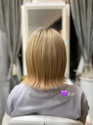 ミディアム 豊田 智美のヘアスタイル