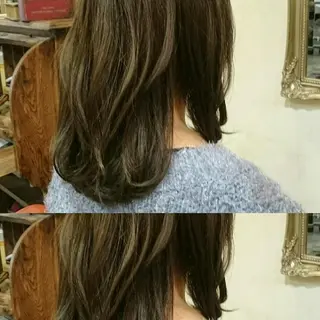 ミディアム カラー RITA Hairs所属・Kawamoto Shinyaのヘアスタイル