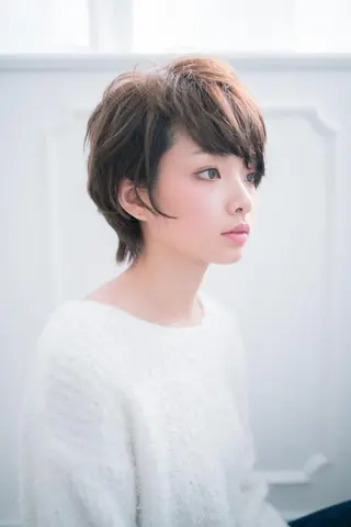 ショート a-granz 住吉店のヘアスタイル
