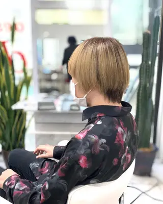 パーマ 相武台ショート特化 💐川崎希💐のヘアスタイル