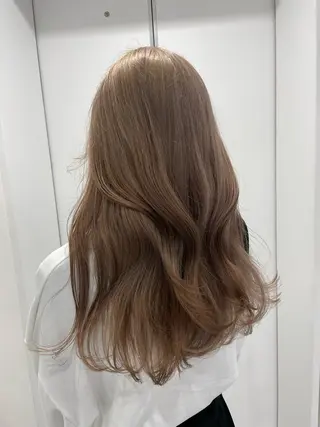 ロング 💍大人デザイン /ハイトーン♡リクトのヘアスタイル