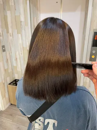 セミロング HIKARU副店長/ ✨️髪質改善のヘアスタイル