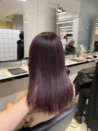 セミロング カラー ブレンバイドット所属・ニュアンスカラー/ 🫧レミ(坊主)のヘアスタイル