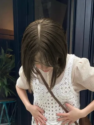 カラー 伊沢 美憂 ⌇﻿銀座アシスタントのヘアスタイル