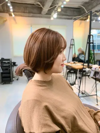 ショート カラー 前田 健太のヘアスタイル