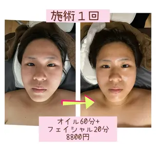 ハムスターのいる サロンのエステ・リラクイメージ
