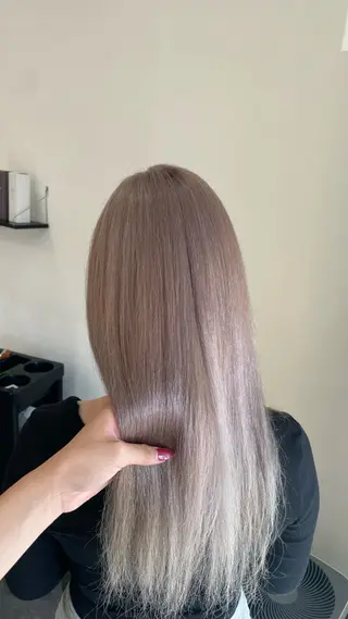 ロング カラー ヘアアレンジ hair terrace M所属・ヘアテラスM/郡山 /馬場アンドレアのヘアスタイル