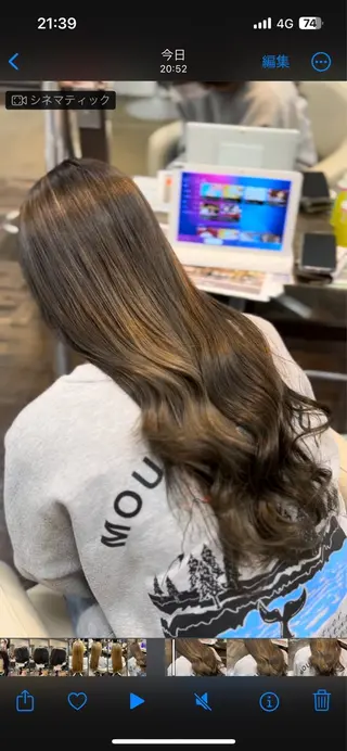 ロング 阿倍野/髪質改善 /縮毛矯正/坪田幸広のヘアスタイル