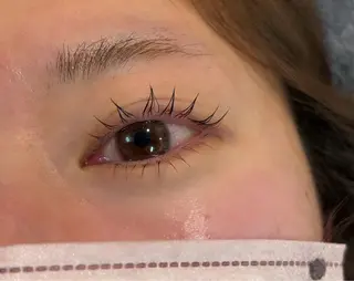 パーマ S+アサクサ束感 外国人風パリジエンヌのマツエク・マツパデザイン