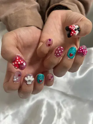 ネイル 金森 真以のネイルデザイン