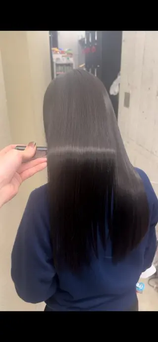 ロング 杉原 恭成のヘアスタイル