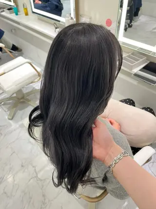 ロング ParveMix /石田 佳澄🩶のヘアスタイル