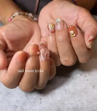 ネイル ﾈｲﾙﾙｰﾑﾘｯｶ 𝐦𝐚𝐲𝐮のネイルデザイン