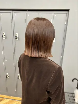 カラー 田中 優菜のヘアスタイル