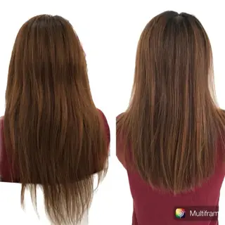 セミロング カラー パーマ ヘアアレンジ メンズ キッズ ネイル マツエク・マツパ アイブロウ Leyシェアサロン所属・Ken ドライカット ✂️水素ケアのヘアスタイル