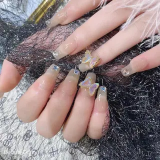 ネイル 🦋ネイルサロン ブラン🌈ゆりのネイルデザイン