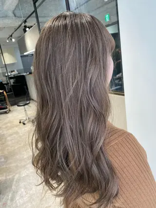 ロング カラー M IIのヘアスタイル