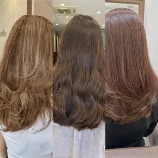 ロング 日野・八王子縮毛矯正 ワタナベリョウマのヘアスタイル