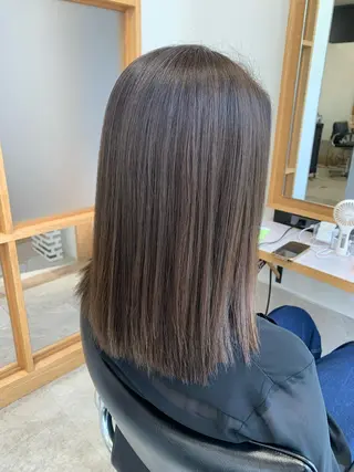 ミディアム フリーランス　美容師 cayocoのヘアスタイル