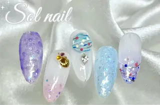 ネイル ソルネイル所属・ソルネイル ナナのネイルデザイン