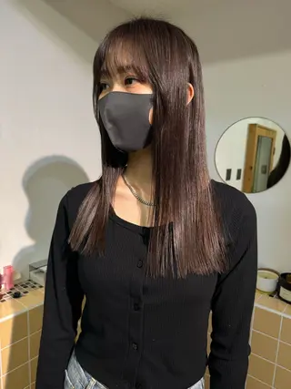 ロング カラー sakura🌸 レイヤー/韓国ヘアのヘアスタイル