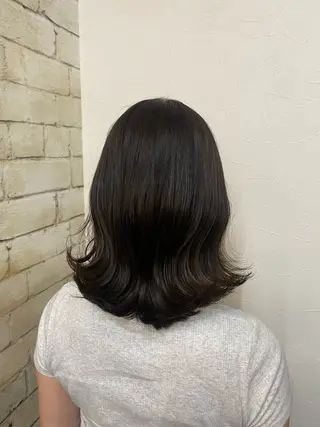 ミディアム カラー Haruka髪質改善 ヘアセット♡のヘアスタイル