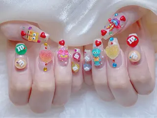 ネイル Melody Nail所属・Melody  3D/スカルプ専門店のネイルデザイン