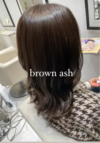 ロング カラー k-twoたき✨艶感 カラー/美髪矯正のヘアスタイル