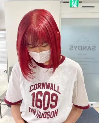 ショート ボブ・韓国ヘア特化 美容師💕織茂ひかりのヘアスタイル