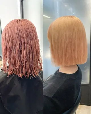 ショート パーマ 美髪/デザイン /　湯本　哲也のヘアスタイル