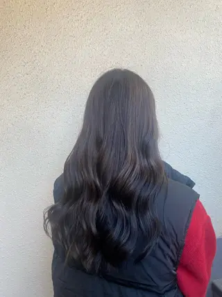 ロング カラー ブリーチカラーと、髪 質改善。HARUKAのヘアスタイル