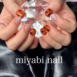 ネイル miyabi nail 桂川駅近くのネイルデザイン
