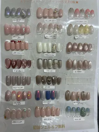 ネイル Alcea 倉橋のネイルデザイン