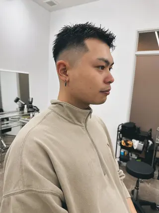 ショート メンズ Avantgarde所属・💈Aoto フェードカット💈のヘアスタイル