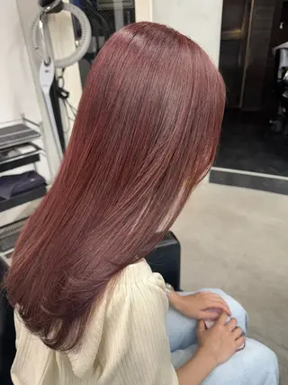 ミディアム カラー Rico / bob/グレージュのヘアスタイル