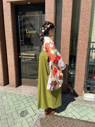 ヘアアレンジ 田中 あやなのヘアスタイル