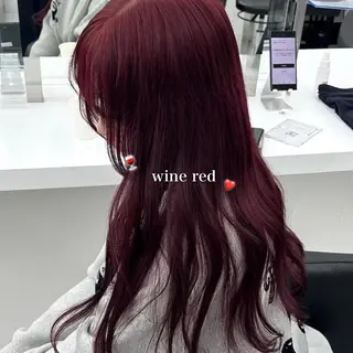 ロング カラー 韓国っぽ♡寒色/暗髪 🫧MOEKA🦋のヘアスタイル