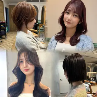 レイヤーカット/前髪 /縮毛矯正/羽田航のヘアスタイル