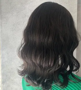 セミロング カラー 櫻井 未悠のヘアスタイル