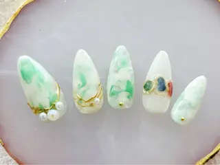 ミディアム kido chieのネイルデザイン