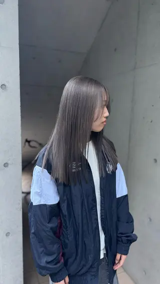 ロング カラー ヘアアレンジ 💐大人可愛く Kroda💐のヘアスタイル