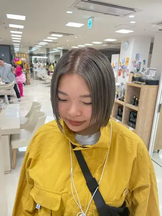 ショート カラー 暖色レイヤー 🥀REIRIのヘアスタイル