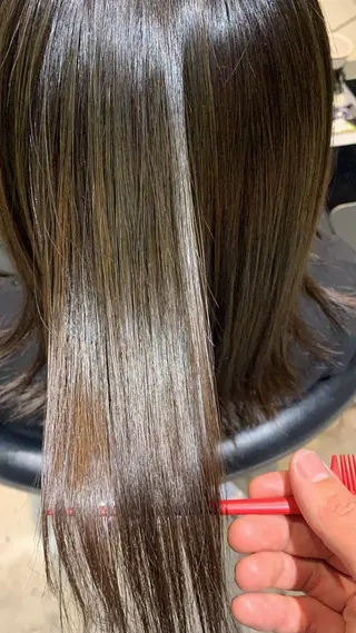 ミディアム カラー 🌈艶髪/髪質改善 新宿itouのヘアスタイル