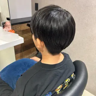 メンズ ちさと/メンズ ショート/縮毛矯正のヘアスタイル