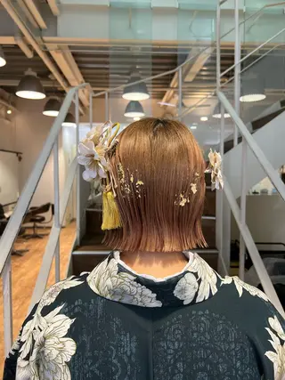 ヘアアレンジ インナーカラー♡ Nanakoのヘアスタイル