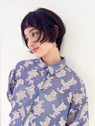 ショート 薬院浄水通/ショート /ボブ/rukaのヘアスタイル