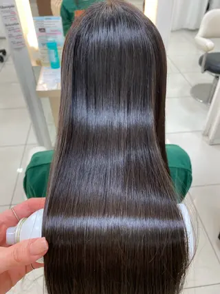 パーマ 中村/艶カラー/ハイ ライト/髪質改善のヘアスタイル