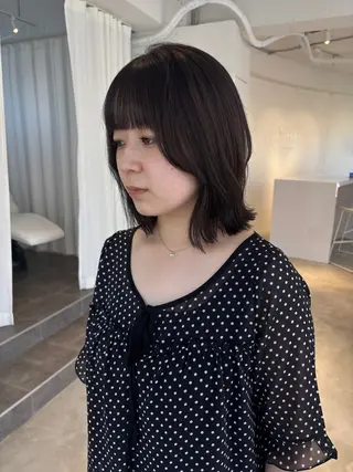 ミディアム カラー 薬院浄水通/ショート /ボブ/rukaのヘアスタイル