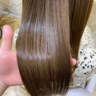 セミロング 韓国ヘア🇰🇷 SAYAのヘアスタイル