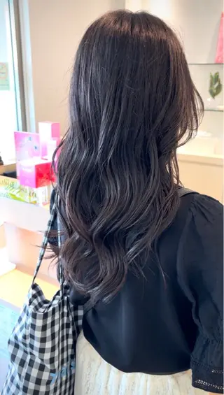 ロング パーマ 【透明感カラー】/ 【レイヤー】保坂拓也のヘアスタイル